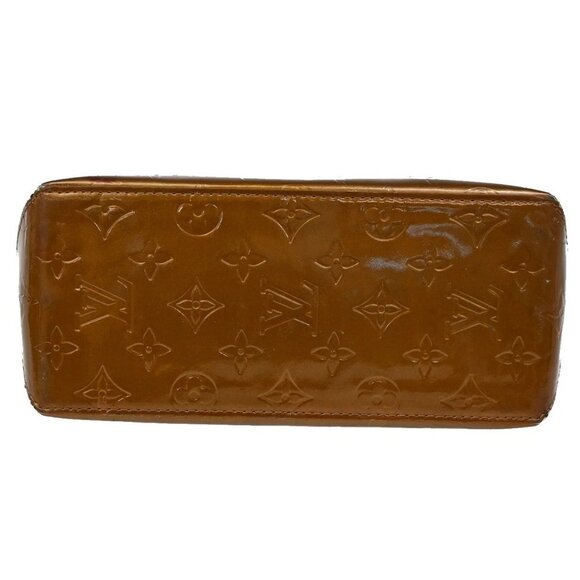 LOUIS VUITTON Read PM Hand Bag Monogram Vernis Patent Bronze M91146 69EF581 - Picture 5 of 14